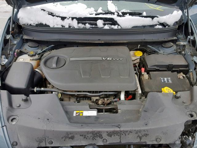 1C4PJMBS1FW667828 - 2015 JEEP CHEROKEE T GRAY photo 7