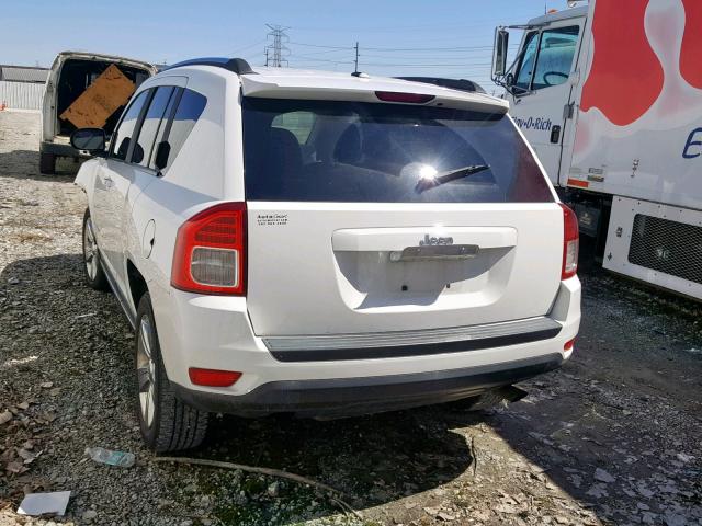 1J4NT1FB4BD137833 - 2011 JEEP COMPASS SP 白色 照片 3