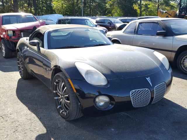 1G2MB35B26Y118878 - 2006 PONTIAC SOLSTICE BLACK photo 1