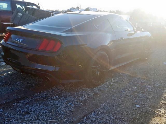 1FA6P8CFXH5247647 - 2017 FORD MUSTANG GT BLACK photo 4