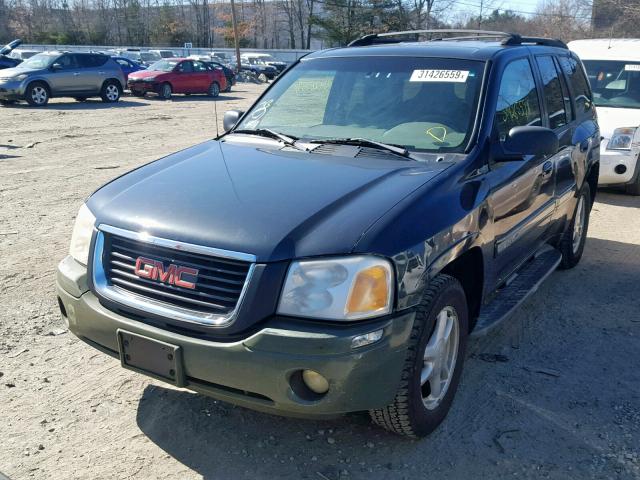 1GKDT13S232306352 - 2003 GMC ENVOY GREEN photo 2