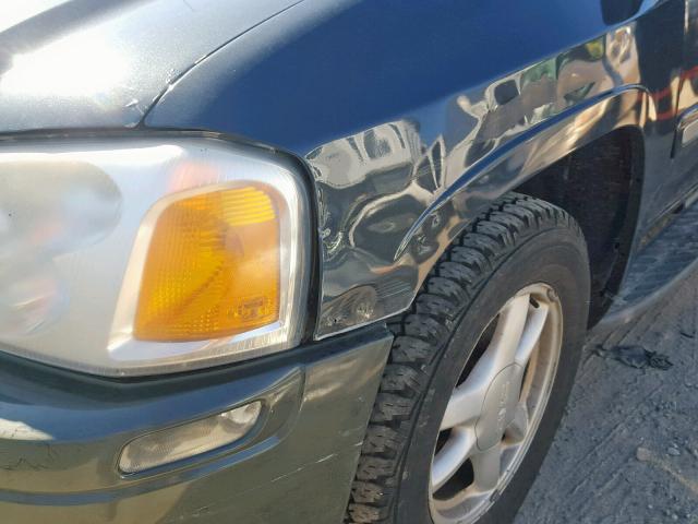 1GKDT13S232306352 - 2003 GMC ENVOY GREEN photo 9