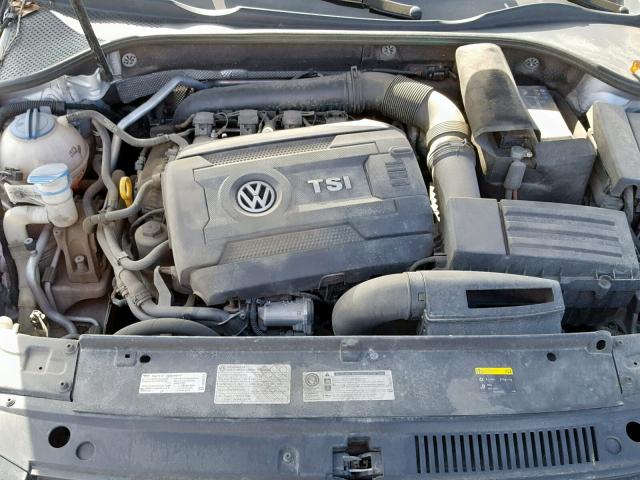 1VWAS7A38FC019822 - 2015 VOLKSWAGEN PASSAT S SILVER photo 7