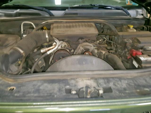 1J8HG48K46C352610 - 2006 JEEP COMMANDER 绿色 照片 7