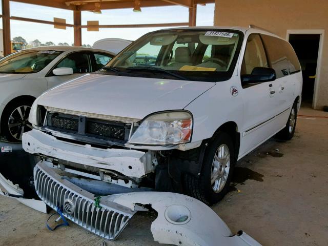 2MRDA22267BJ00117 - 2007 MERCURY MONTEREY L WHITE photo 2