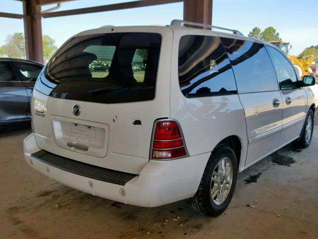 2MRDA22267BJ00117 - 2007 MERCURY MONTEREY L WHITE photo 4