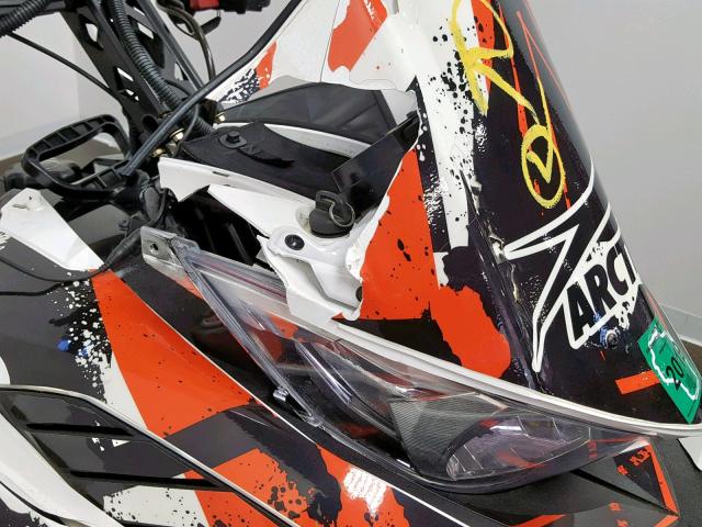 4UF15SNW3FT103234 - 2015 ARCTIC CAT XF800 WHITE photo 15