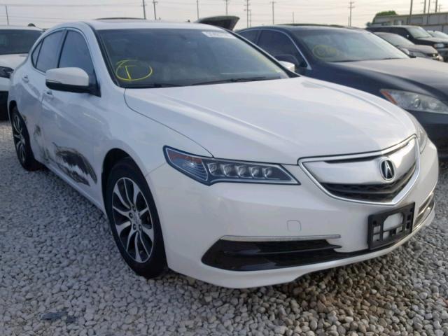 19UUB1F39FA016592 - 2015 ACURA TLX WHITE photo 1