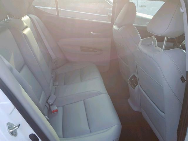 19UUB1F39FA016592 - 2015 ACURA TLX WHITE photo 6