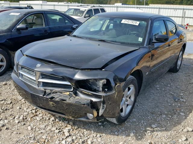 2B3CA3CV5AH156147 - 2010 DODGE CHARGER SX BLACK photo 2