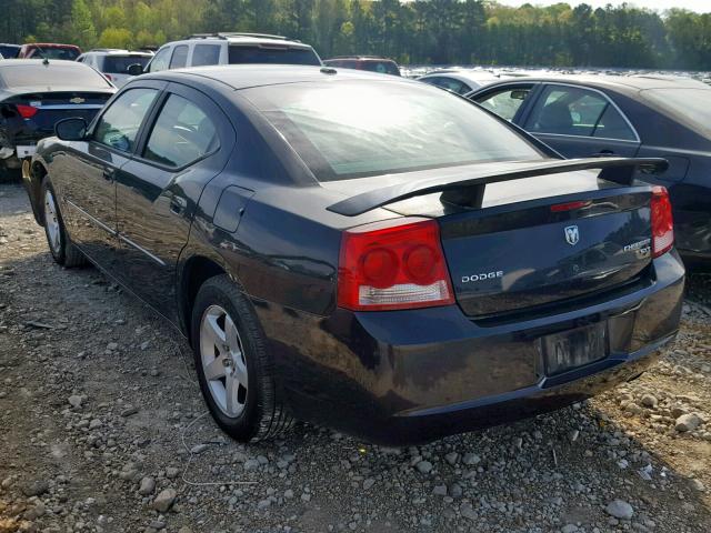 2B3CA3CV5AH156147 - 2010 DODGE CHARGER SX BLACK photo 3