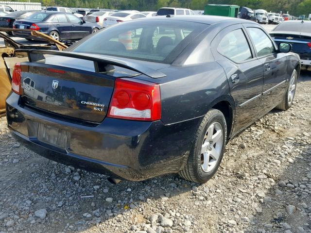 2B3CA3CV5AH156147 - 2010 DODGE CHARGER SX BLACK photo 4