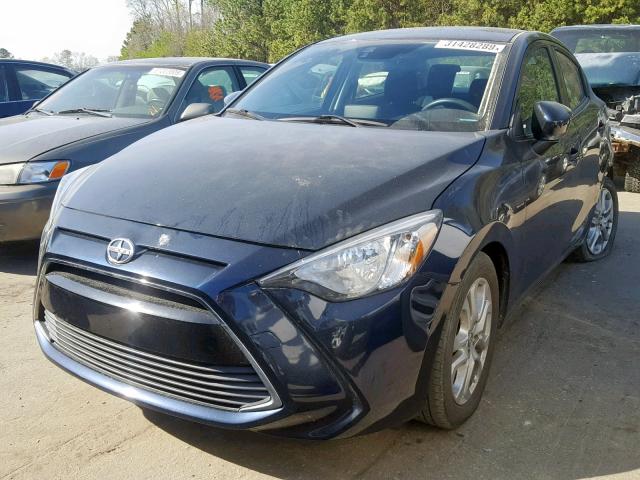 3MYDLBZVXGY101695 - 2016 TOYOTA SCION IA BLUE photo 2