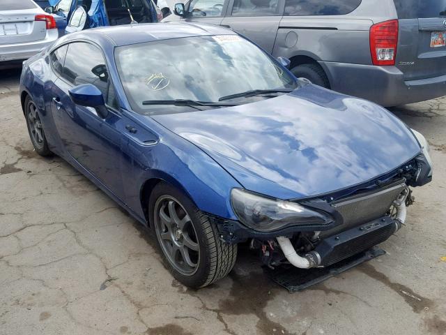 JF1ZNAA19E9700596 - 2014 TOYOTA SCION FR-S BLUE photo 1
