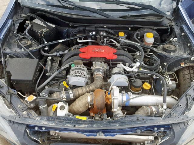 JF1ZNAA19E9700596 - 2014 TOYOTA SCION FR-S BLUE photo 7