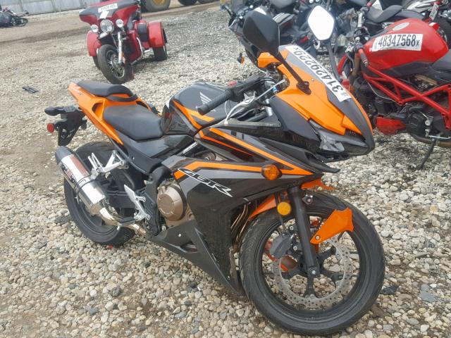 MLHPC4469H5400498 - 2017 HONDA CBR500 R ORANGE photo 1