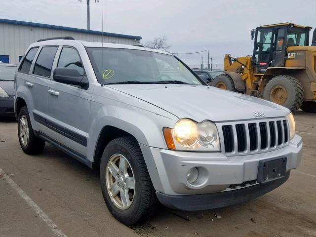 1J8HR48N86C213813 - 2006 JEEP GRAND CHER SILVER photo 1