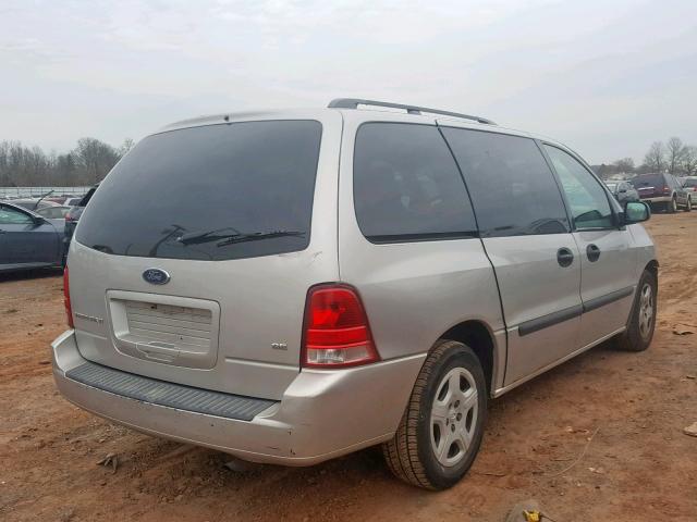 2FMZA51635BA03321 - 2005 FORD FREESTAR S GRAY photo 4