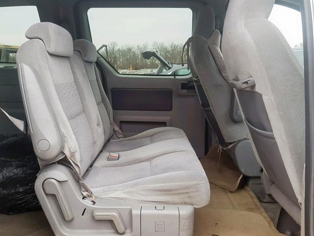 2FMZA51635BA03321 - 2005 FORD FREESTAR S GRAY photo 6