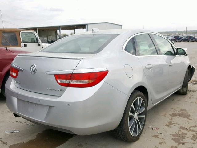 1G4PR5SK7H4108308 - 2017 BUICK VERANO SPO SILVER photo 4