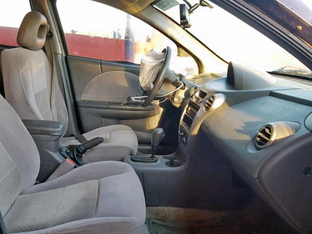 1G8AL55B77Z117982 - 2007 SATURN ION LEVEL BLUE photo 5