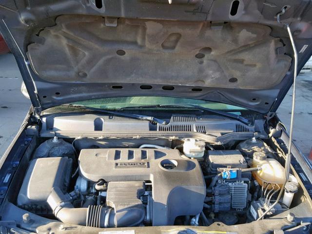1G8AL55B77Z117982 - 2007 SATURN ION LEVEL BLUE photo 7