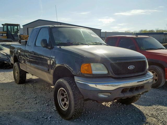 2FTRX18W74CA42150 - 2004 FORD F-150 HERI BLACK photo 1