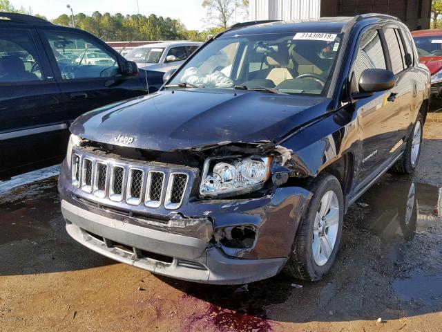 1J4NT1FB3BD213865 - 2011 JEEP COMPASS SP Көк фото 2