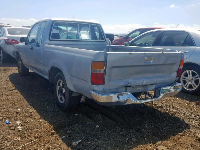 JT4VN93D1K0004166 - 1989 TOYOTA PICKUP 1/2 SILVER photo 3