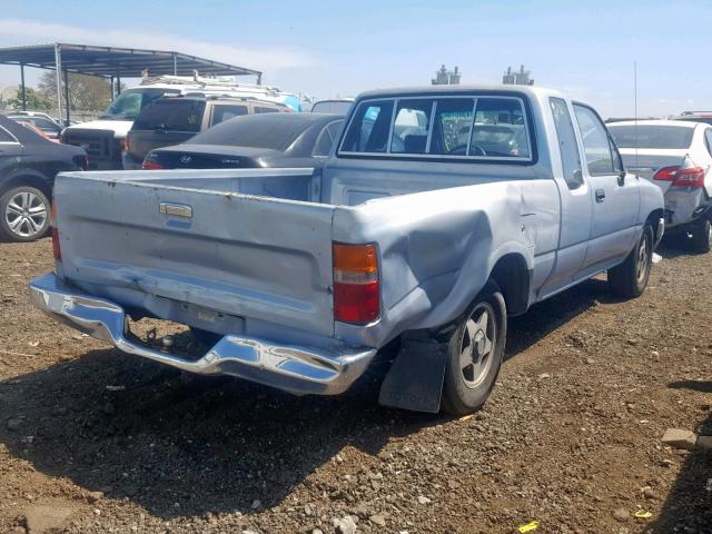 JT4VN93D1K0004166 - 1989 TOYOTA PICKUP 1/2 SILVER photo 4