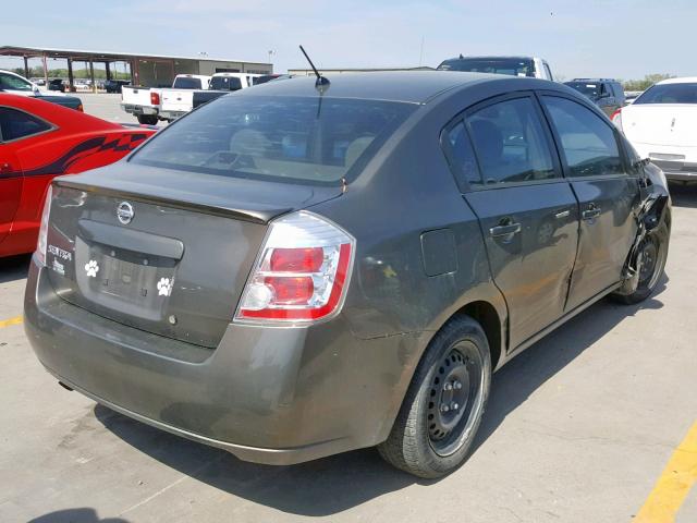 3N1AB61E08L757090 - 2008 NISSAN SENTRA 2.0 CHARCOAL photo 4