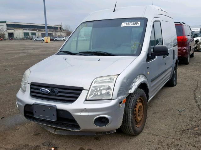 NM0LS7DN9CT081800 - 2012 FORD TRANSIT CO SILVER photo 2