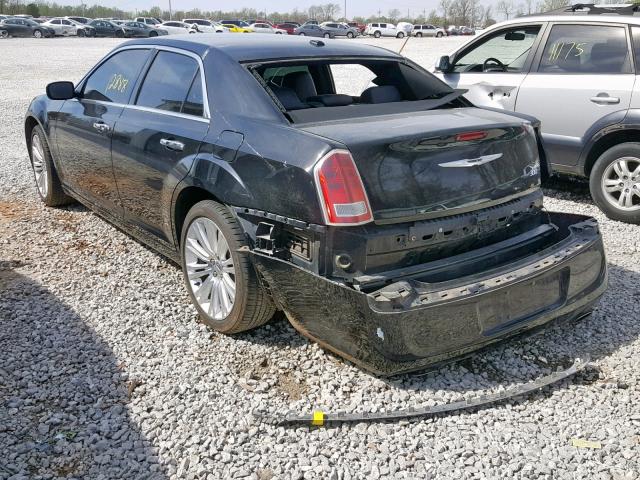 2C3CA5CG8BH599233 - 2011 CHRYSLER 300 LIMITE BLACK photo 3