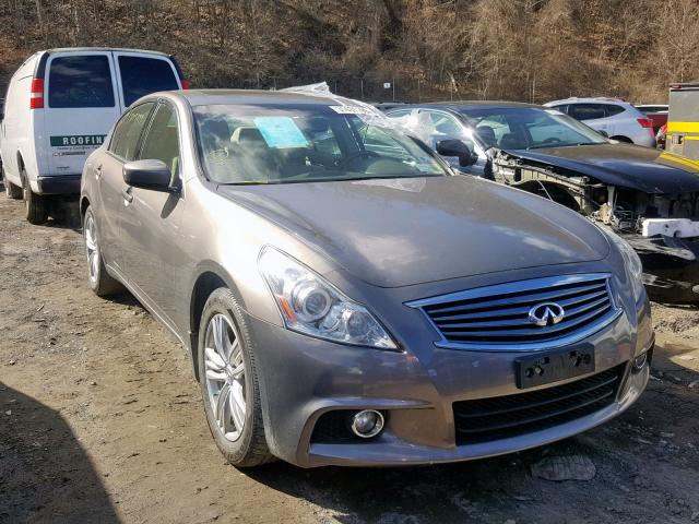 JN1CV6AR6CM674216 - 2012 INFINITI G37 TAN photo 1