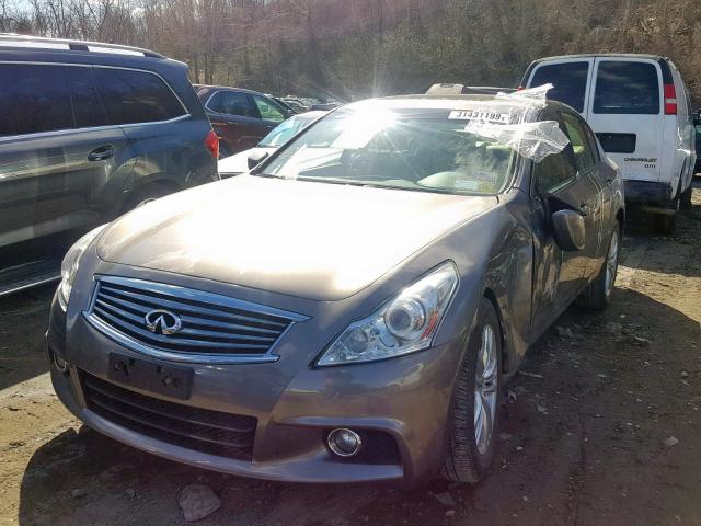 JN1CV6AR6CM674216 - 2012 INFINITI G37 TAN photo 2