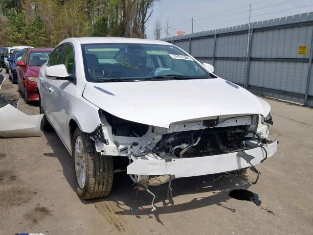 1G4GC5ER4CF248436 - 2012 BUICK LACROSSE WHITE photo 1