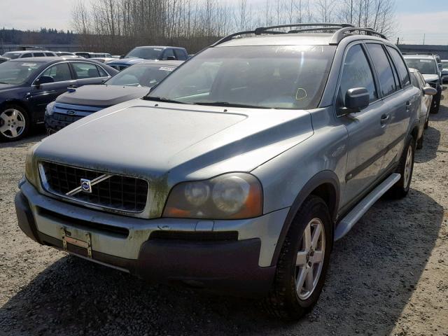 YV1CZ91H431014701 - 2003 VOLVO XC90 T6 SILVER photo 2