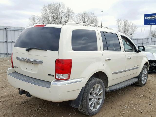 1A8HW58287F527613 - 2007 CHRYSLER ASPEN WHITE photo 4