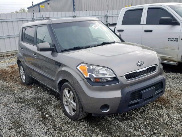 KNDJT2A21B7226517 - 2011 KIA SOUL + GRAY photo 1