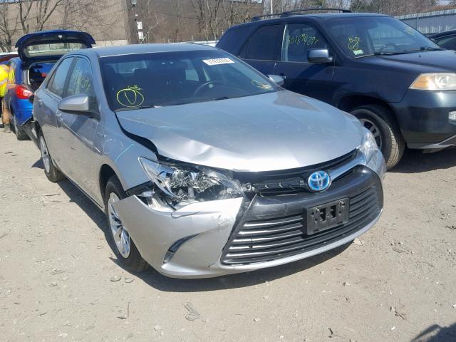 4T1BD1FK5GU181087 - 2016 TOYOTA CAMRY HYBR SILVER photo 1