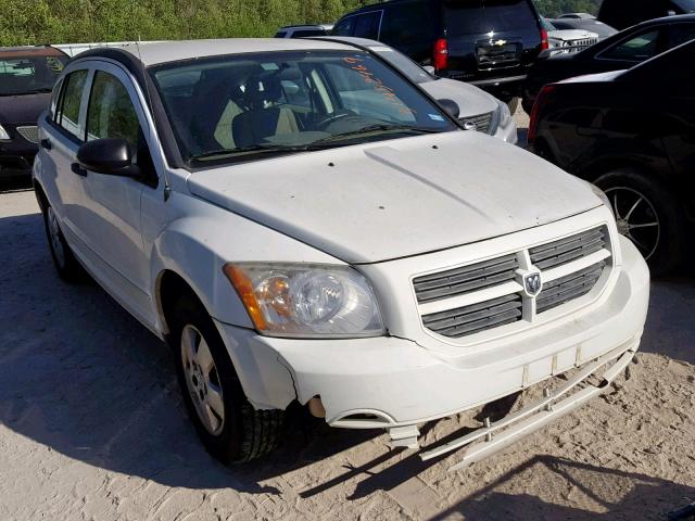 1B3HB28BX8D586369 - 2008 DODGE CALIBER WHITE photo 1