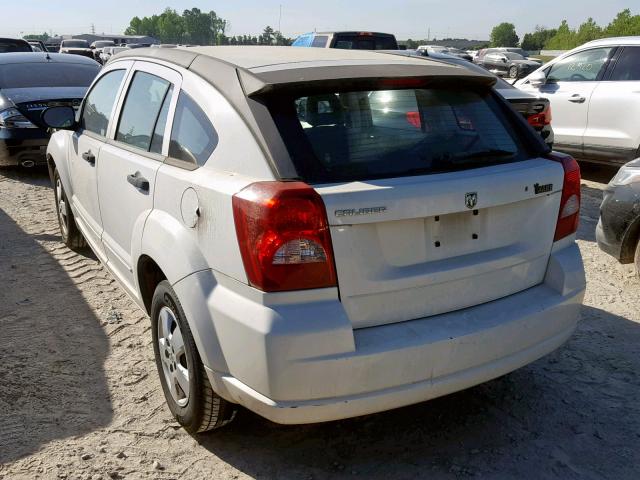 1B3HB28BX8D586369 - 2008 DODGE CALIBER WHITE photo 3