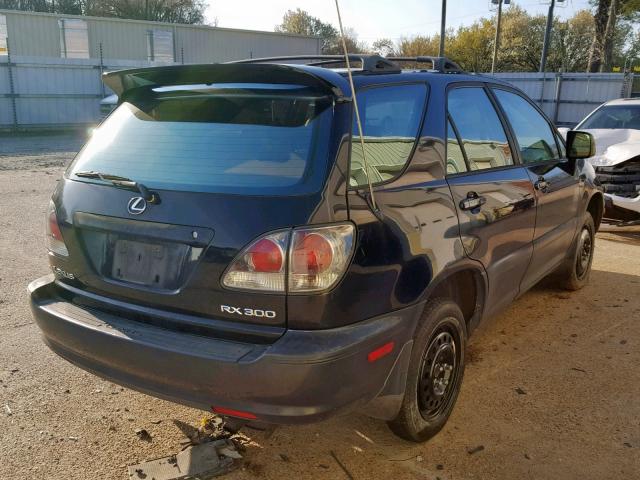 JTJGF10U930153502 - 2003 LEXUS RX 300 BLACK photo 4