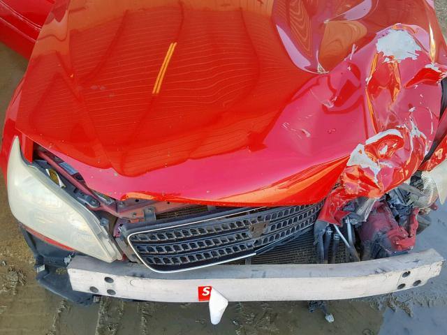 JTHBD192220063593 - 2002 LEXUS IS 300 RED photo 7