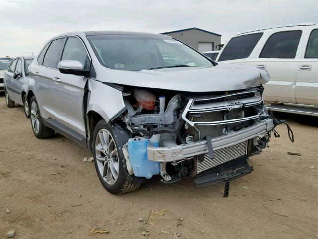 2FMPK4K93HBC61480 - 2017 FORD EDGE TITAN SILVER photo 1