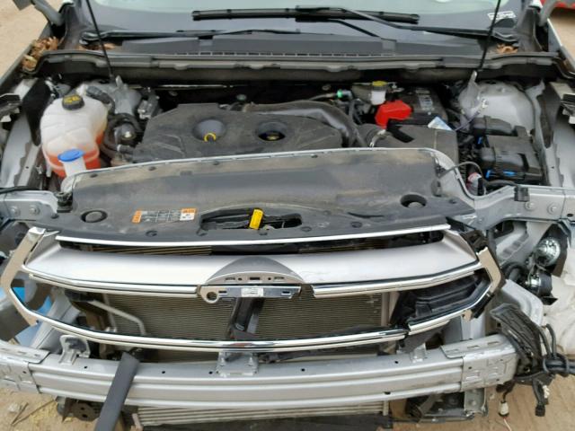 2FMPK4K93HBC61480 - 2017 FORD EDGE TITAN SILVER photo 7