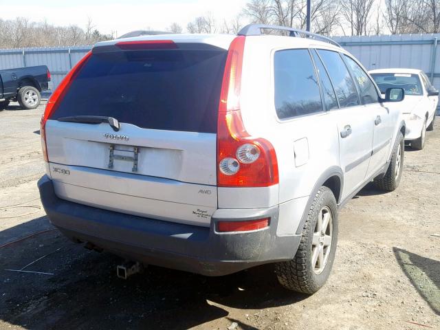 YV4CM592561303617 - 2006 VOLVO XC90 SILVER photo 4