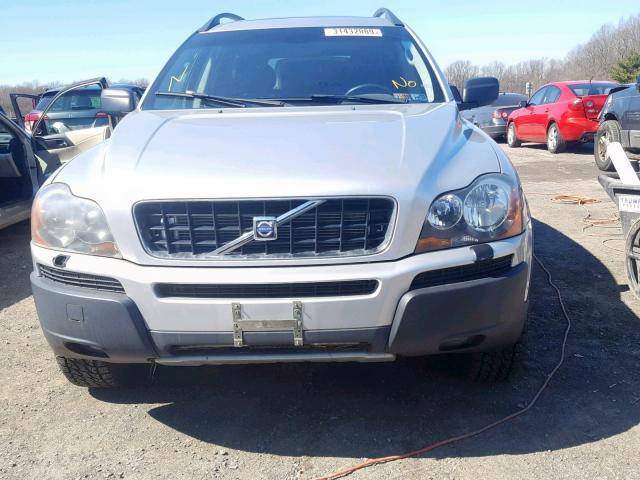 YV4CM592561303617 - 2006 VOLVO XC90 SILVER photo 9