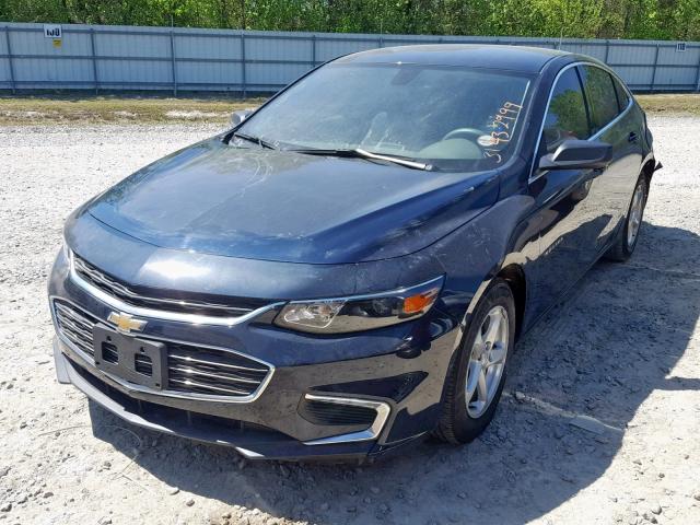 1G1ZB5ST8GF356945 - 2016 CHEVROLET MALIBU LS BLUE photo 2