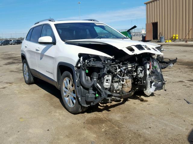 1C4PJMDS1FW790350 - 2015 JEEP CHEROKEE L WHITE photo 1